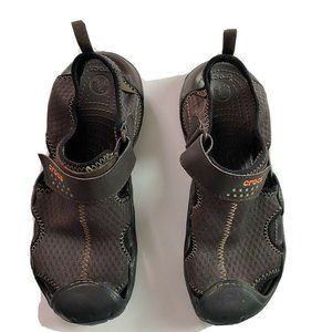 CROCS 15041 Men's Brown/Black Swiftwater Sport Sz7